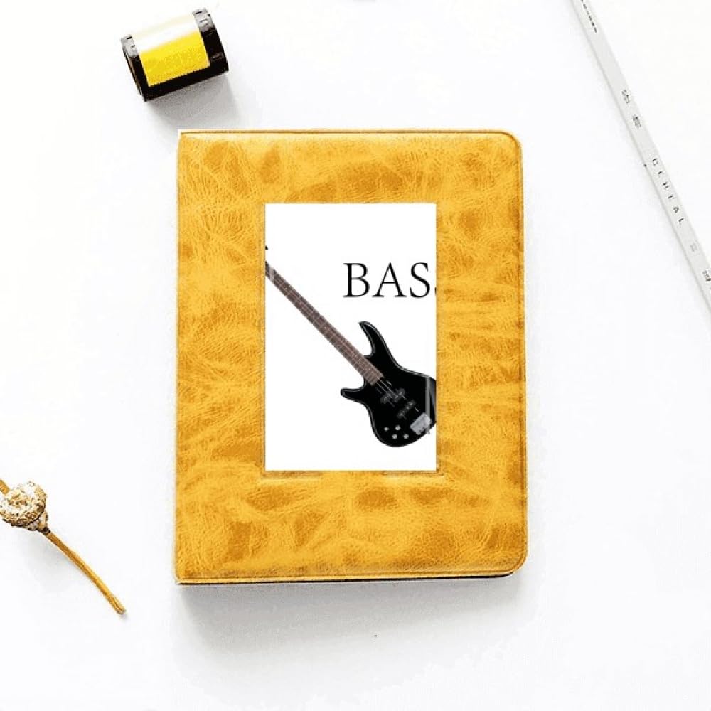 no/no Music Classical Instrument Bass Photo Album Family Wedding Picture 4x6