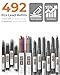STAGEEK 37PCS Art Mechanical Pencil Set, Drafting Pencil 5 Sizes- 0.3, 0.5, 0.7, 0.9MM & 2PCS 2.0MM Mechanical Drawing Pencils with 492PCS Leads (6B 4B 2B HB 2H 4H Color) for Artist Sketching Drawing