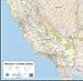 Western US Laminated Wall Map (40” wide by 42” high)