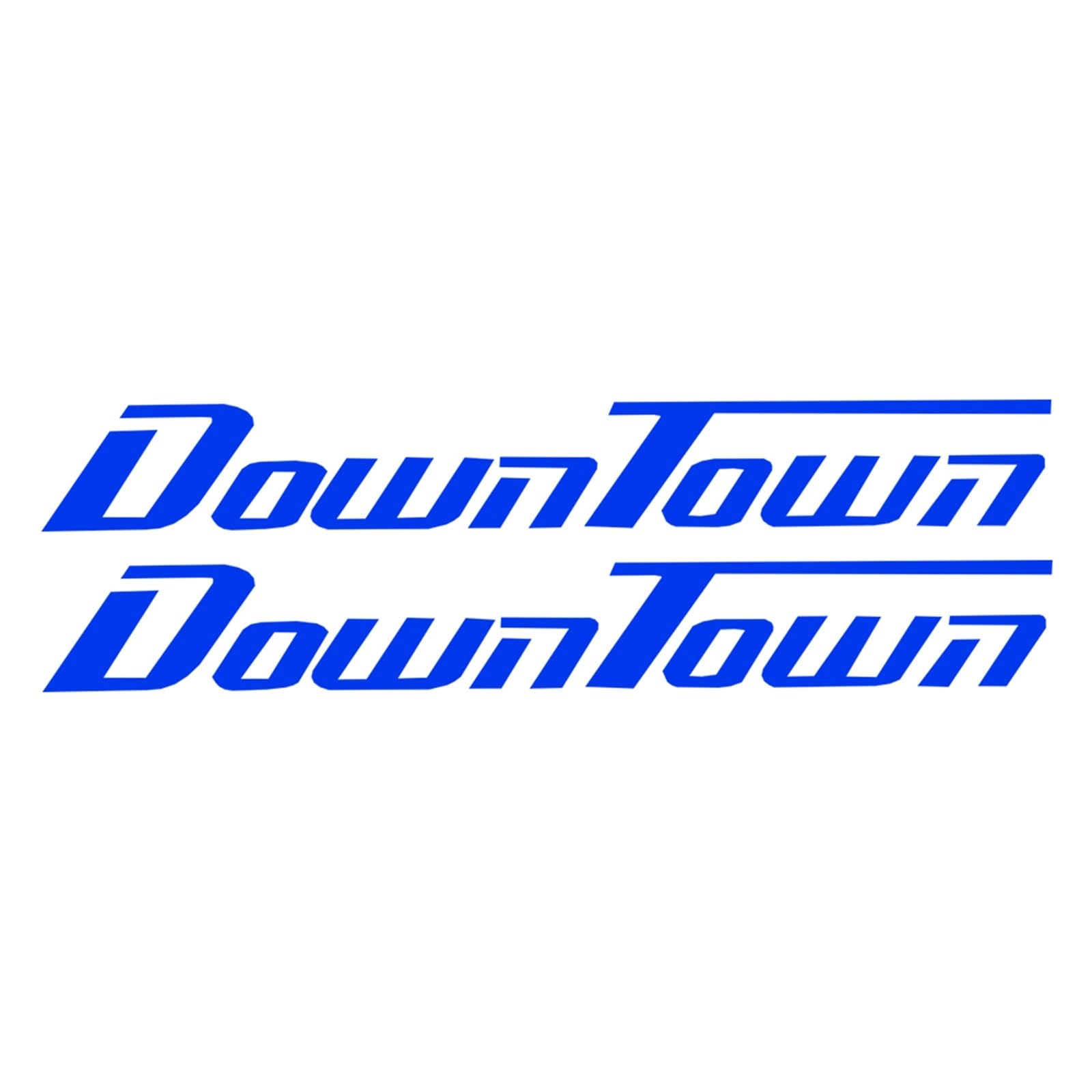 Jganrf Blue Motorcycle Stickers Waterproof Decals For Downtown 300I 350I 125I 300 125 350 250I 200I Accessories Motorbike Sticker