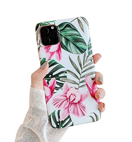 Iphone 11 Case For Girls Women Ebetterr Ultra Thin Slim Fit Shockproof Silicone Phone Case Cute Flexible Soft Tpu Clear Bumper Rubber Protective Cover Case For Apple Iphone 11 6 1 19 Flower Cell Phones