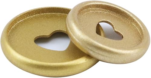 Miniatura 3 de Crapyt 28 discos de expansión de disco de 1.1 x 0.2 pulgadas, discos de plástico dorado para carpetas de hojas sueltas para cuadernos, notas, discos