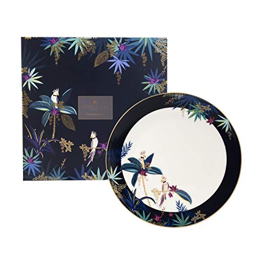 Sara Miller London Assiette ronde Cockatoo Portmeirion 30,5 cm