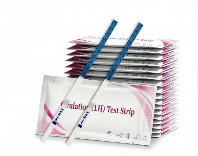 50 pièces Brosse de suivi d‘ovulation, Résultat rapide, Votre calendrier personnel des possibles,Lecture Visuelle Lignes