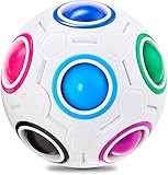 geschicklichkeitsspiele kinder drinnen 🌈Regenbogen-Puzzle-Ball - Dieses rollende 3D-Puzzle ist ein runder Würfel in Fußballform mit 12 Löchern und 11 bunten Bällen. Diese Bälle können von einem Loch zum anderen weitergegeben werden. Ihr Ziel ist es, die farbigen Bälle zu verschlüsseln und dann herauszufinden, wie Sie sie erhalten sie alle zurück in ihre farblich passenden Schlitze in allen Löchern.