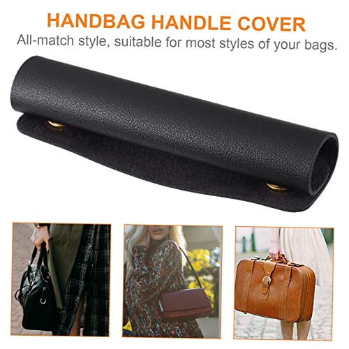 VALICLUD 4 Pçs Bolsa De Couro Masculina De Couro Preta Bolsa De Viagem Bolsa De Artigos De Toalete D