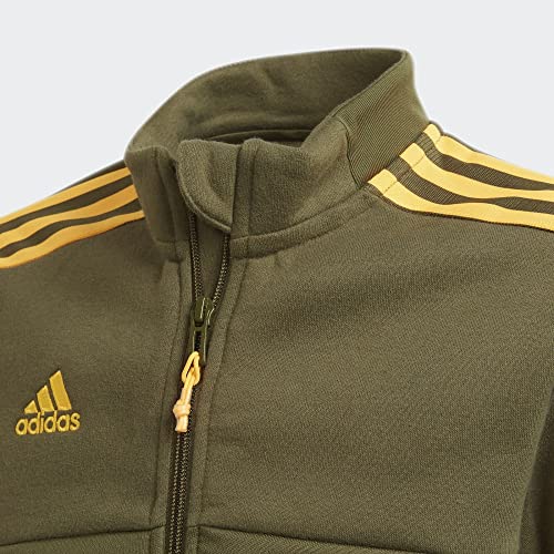 adidas Boy's Tiro Track Jacket Winterized Focus, Olive, Big Kids4
