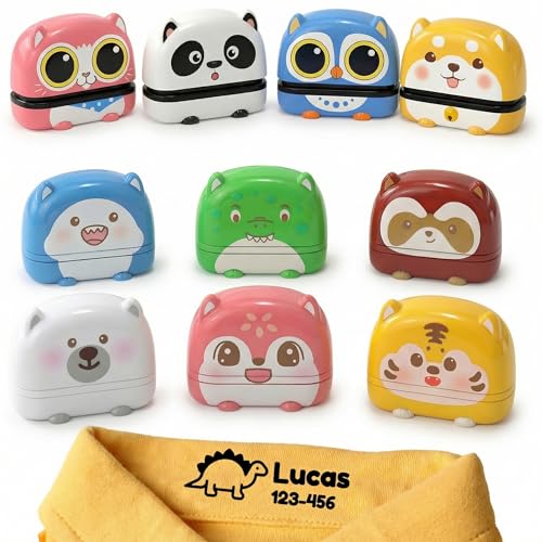 sello ropa niños personalizado,carimbo personalizado ropa criança, marca personalizada (Cartoon)