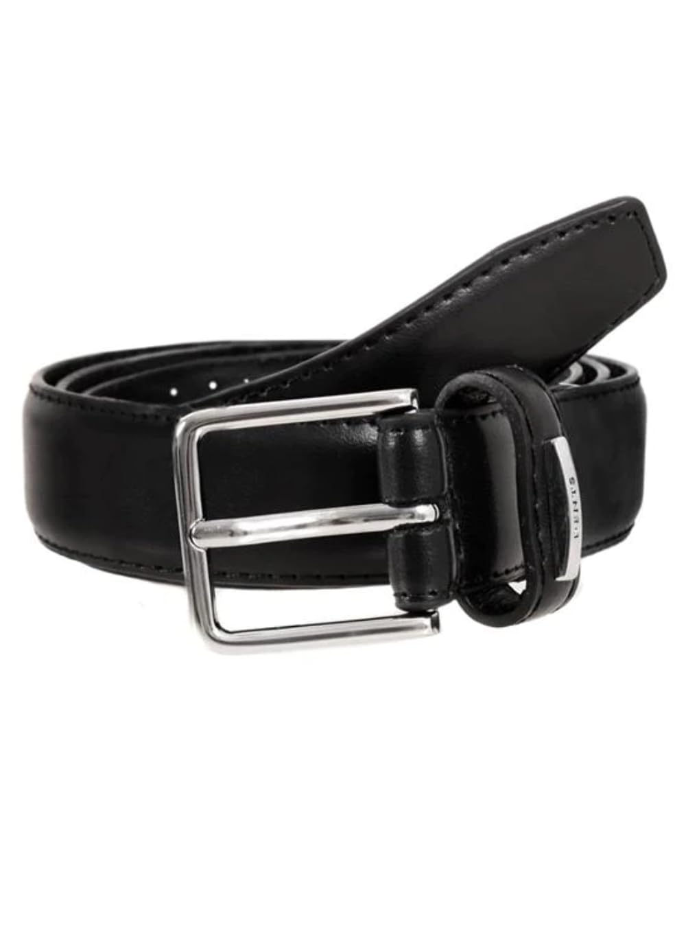 Dents Men's Black ’S Plain Leather Belt Xxl