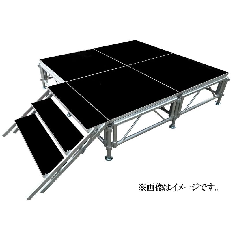 Amazon｜輝巧 イベントステージ 4段ステップ 簡易ステージ step