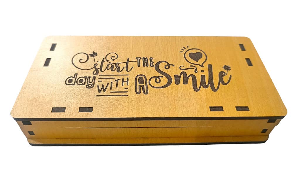 See full amazon price history chart for Tzaar Wooden Geometry Box written quote " Start The Day With A Smile " for Boys and Girls Tzaar Wooden Geometry Box written quote " Start The Day With A Smile " for Boys and Girls (B0C5VK46RN) Amazon Price History, Amazon Price Tracker