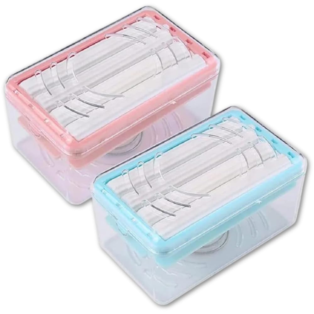 See full amazon price history chart for LEEVAS 2-in-1 Portable Laundry Rolling Soap Box Soap Bar Box Dispenser with Rubber Roller Foaming Soap Saver with Drain Holes and Spring Travel Soap Holder Pack of- (2) LEEVAS 2-in-1 Portable Laundry Rolling Soap Box Soap Bar Box Dispenser with Rubber Roller Foaming Soap Saver with Drain Holes and Spring Travel Soap Holder Pack of- (2) (B0CZXXBD3X) Amazon Price History, Amazon Price Tracker