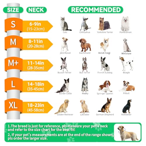 Image of Upgraded Inflatable Dog Cone Collar to Stop Licking, Soft Dog Donut Collar