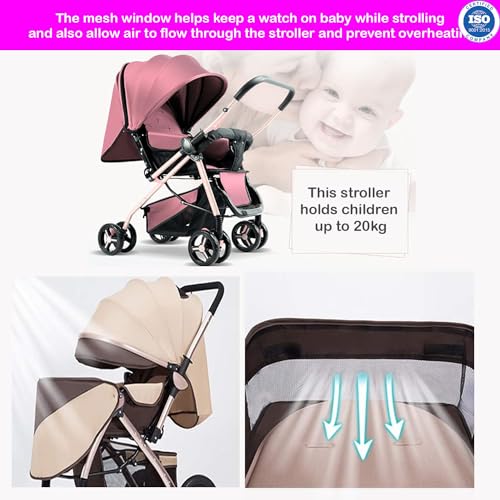 Image of SAFE-O-KID BABY FULL CANOPY STROLLER