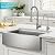 KRAUS Bolden Commercial Style Pull-Down Kitchen Faucet and Purita Water Filter Faucet Combo in Spot Free Stainless Steel, KPF-1610-FF-100SFS
