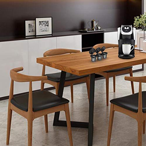 Baoblaze - Pacote com 3 filtros de café KCups reutilizáveis para Keurig 2.0 1.0 K550/K560 - Preto, 4