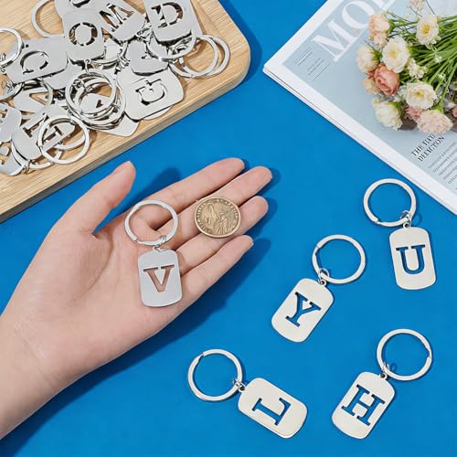 Grands Charmes Alphabet en Acier pour Finitions de Qualité