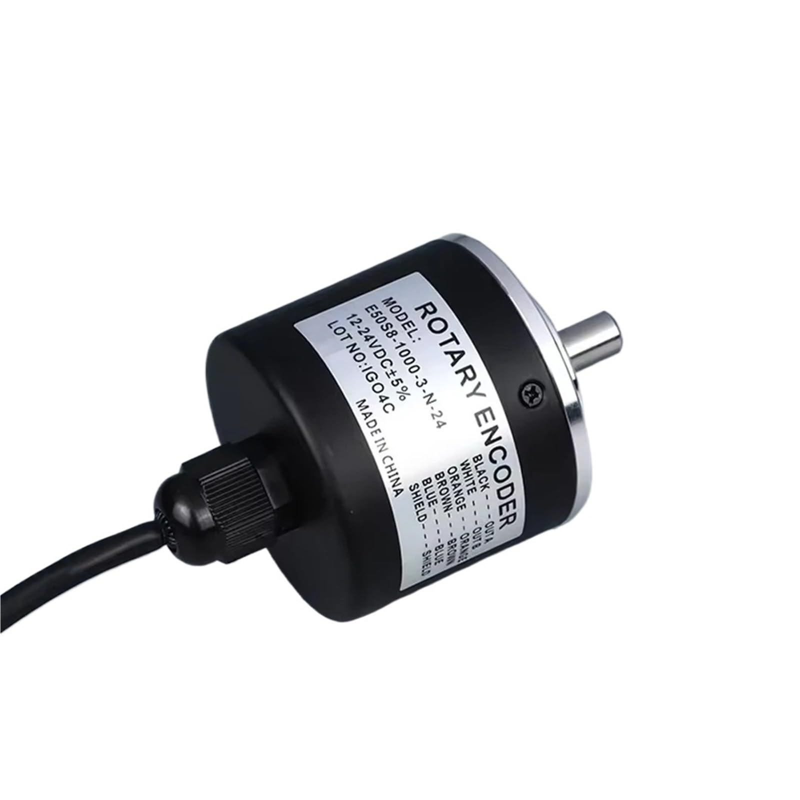 Encodeur rotatif capteur de position incrémental 3600 PPR pour automatisme industriel