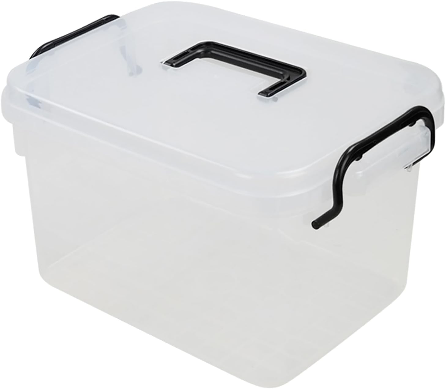 Sandmovie 2 Layers Plastic Storage Bin, Family First Aid Box, 1 Packs