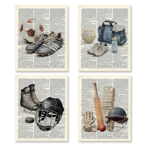 Affiches de décoration murale de sport vintage pour embellir une chambre