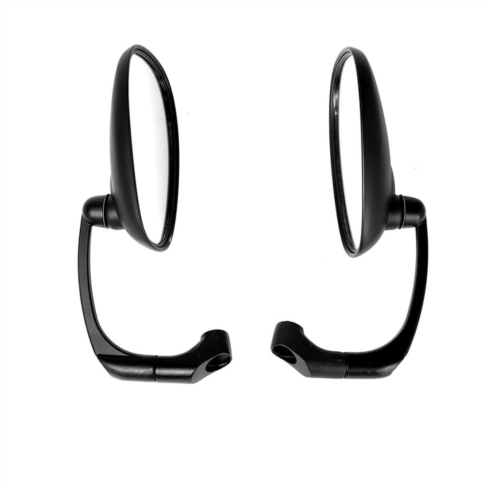 Motorbike Side Mirrors 360° Adjustable Wide View Motorcycle Rearview Mirror 8/10mm Black Universal Side Mirrors For CG 125 For Suzuki Handlebar Rear Mirrors