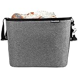 CleverMade 36 Can Party Tub, Insulated Leakproof Collapsible Beverage Cooler Bucket & Ice Chest For...