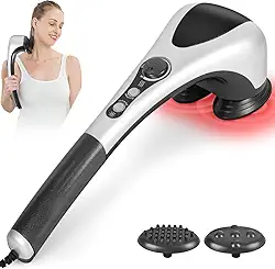 Massageador Eletrico, Massageador Corporal, Aparelho de Massagem, Aparelho Massageador Eletrico Duplo, Massageador Elétrico Profissional