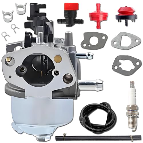 Qiuwanzia 751-10881 Carburateur pour MTD pour Cub Cadet 2P70M0C 2P70M0D 2P70MU Tondeuse à gazon 951-10881 Carburateur pour motoculteur 1T65NUB 1T65RUA 1T65RUB Moteur 140 cm3
