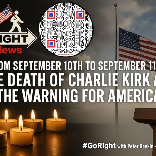 『From September 10th to September 11th: The Death of Charlie Kirk and the Warning for America』のカバーアート