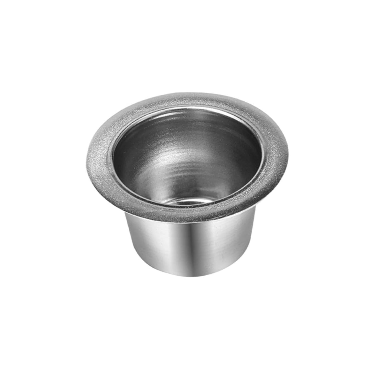 Housoutil Stainless Steel Capsule Filter Cup Reusable for Espresso Maker 2pcs Multiple Holes
