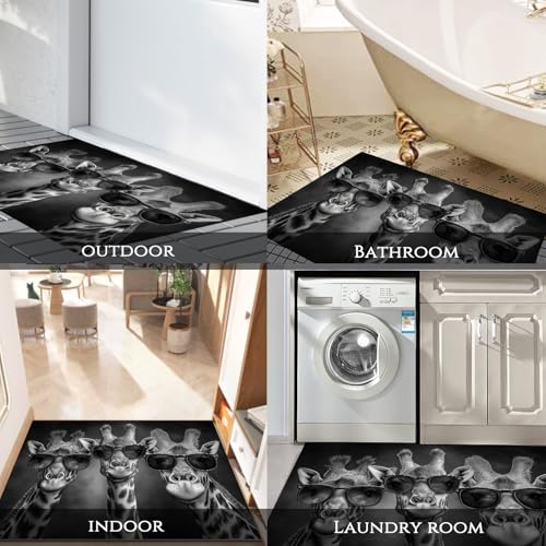Tapis d'entrée absorbant lavable machine pour éliminer la boue du couloir - 8