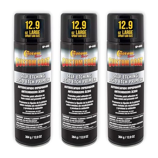 Self Etching Primer Spray (3 Pack)