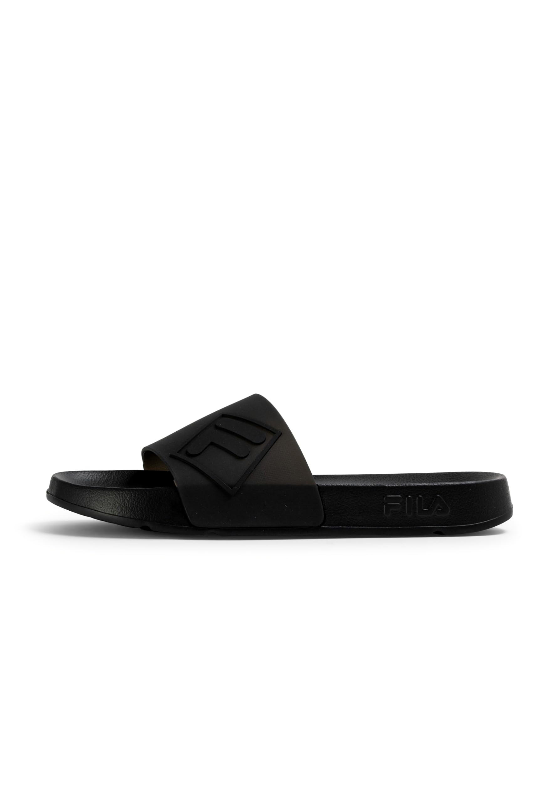 FILA Men's Morro Bay LugoSlide Sandal, black, 9 UK