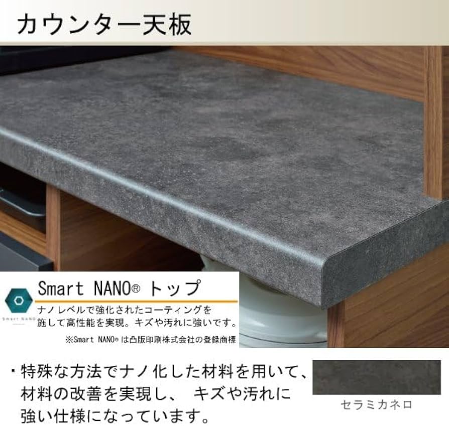 Amazon｜パモウナ PAMOUNA キッチン カウンター SY-1400R 下台 国産 幅