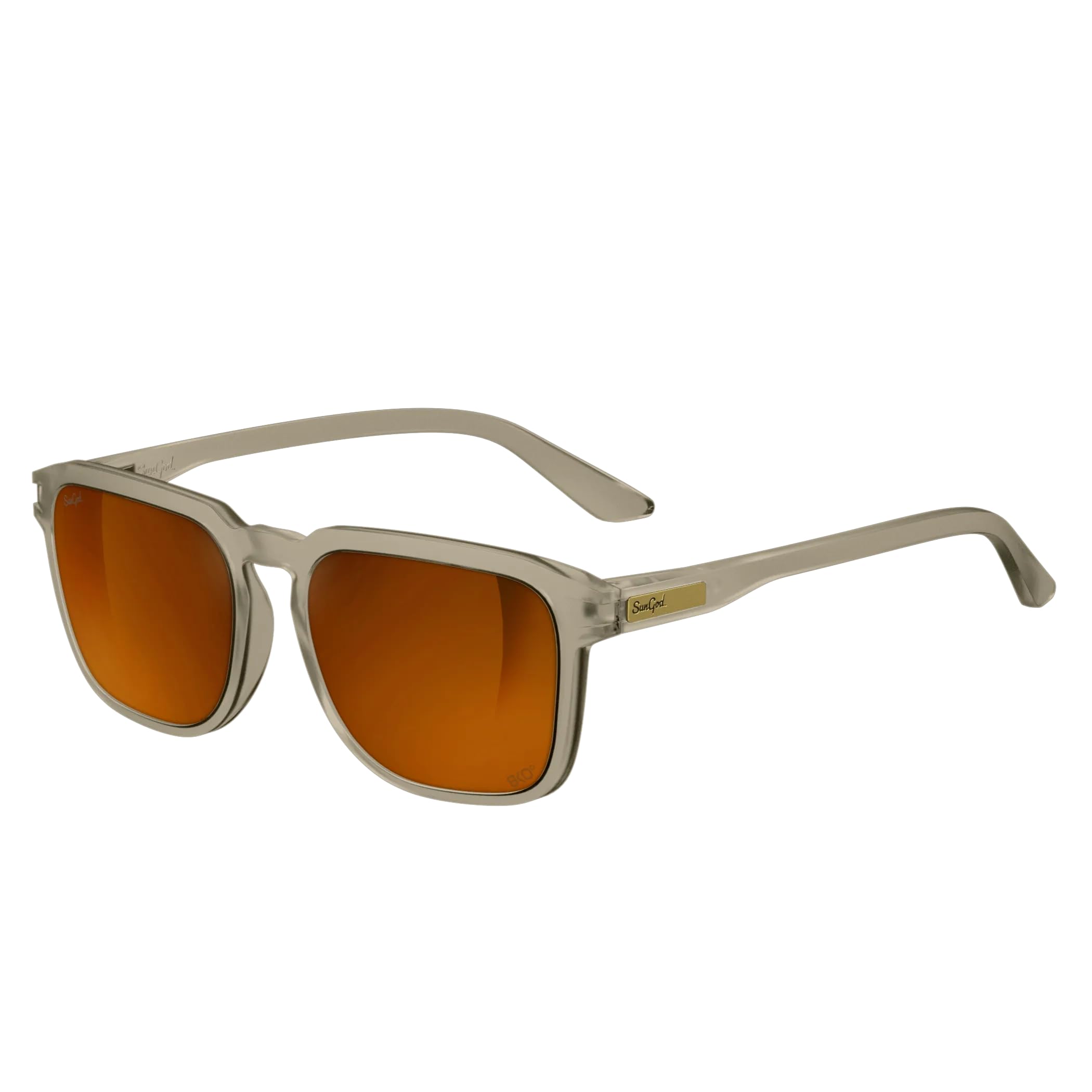 SunGod Tokas Sunglasses for Men & Women — Lightweight UV400 Sunglasses with 8KO Lenses, Polarised Options, Everyday and Driving Eyewear, Recycled Frame, LifeProof Lifetime Cover