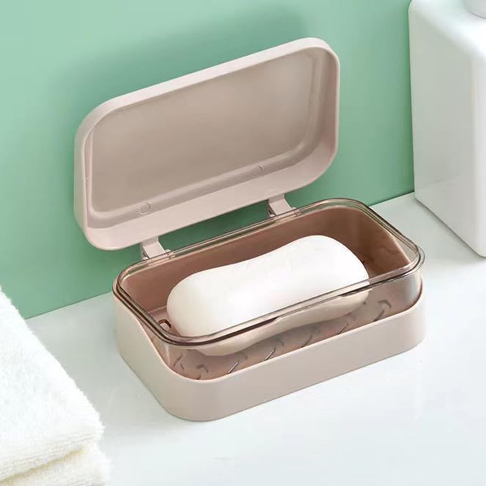 Portasapone in alluminio, set di portasapone con vassoio scolapiatti rimovibile, scatola in metallo per la casa o per i viaggi. | Leroy Merlin