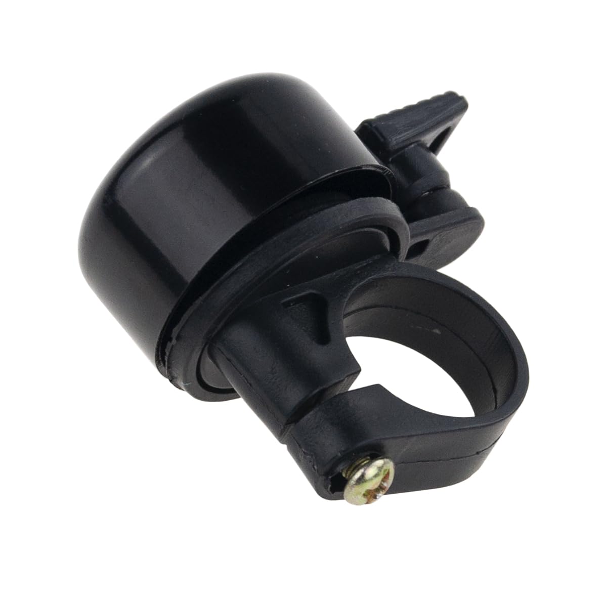 Dzwonek rowerowy MartOm Metalowy, Mechaniczny, Głośny URBAN, Mini dzwonek rowerowy Dzwonek rowerowy Mountainbike Głośny, Wytrzymały MTB Dzwonek rowerowy dla dzieci i dorosłych - Czarny