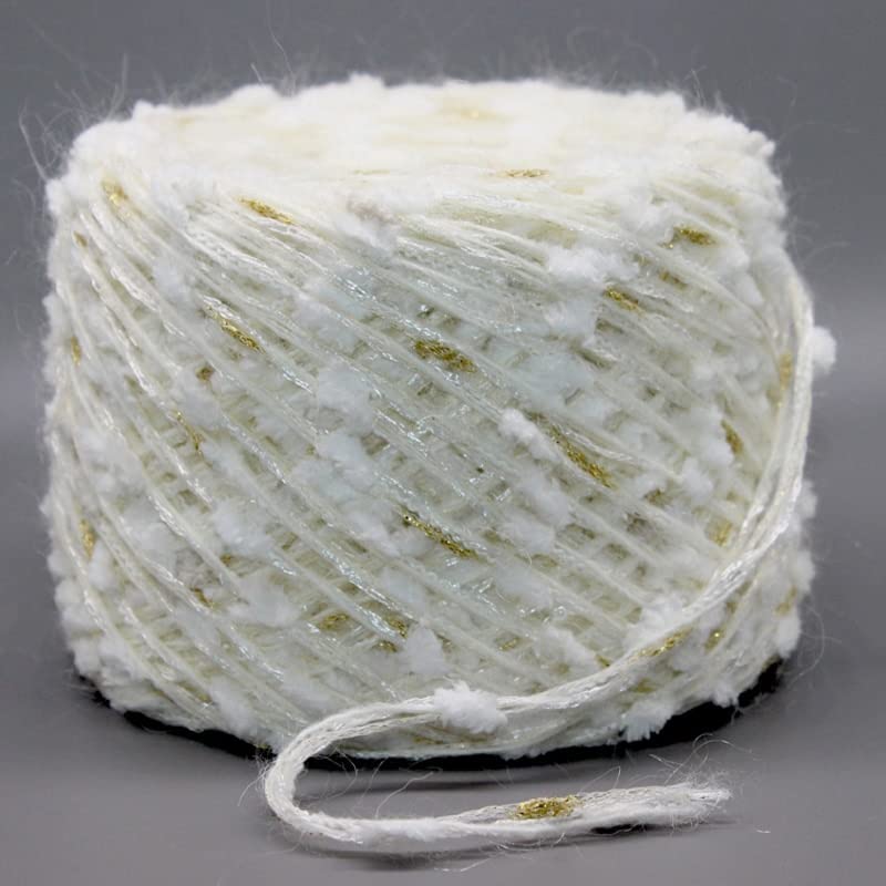 Nici do szydełkowania， 250g włóczka wełniana Fancy Wool Slub do robienia na drutach grubych włóczek tkania szydełkowego, nić szycia(3)