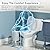 SUPERFLO 17” Tall Toilet High Toilets for Seniors with Rough in 12 Inch & Siphon Powerful Flush include Elongated Toilets for Bathrooms & 1.28 GPF Single Flush