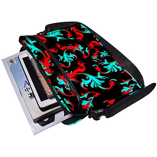 Funda de portátil de 14 pulgadas anticaídas con diseño elegante barroco 5