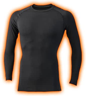 Astraia Avant コンプレッション インナー メンズ 冬用 裏起毛 長袖 保温 吸汗速乾 消臭 作業着 ゴルフ ランニング 防寒インナー