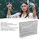 HELEVIA Periodensystem mit echten Elementen im Inneren, transparentes Acryl, ergonomisch, echtes chemisches Element, Periodensystem für Klassenzimmer