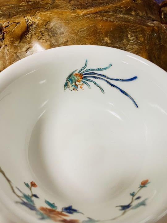 Living National Treasure Kakiemon Sakaida, 12th Generation, Antique Dyed Nishiki and Phoenix Painting Vessel