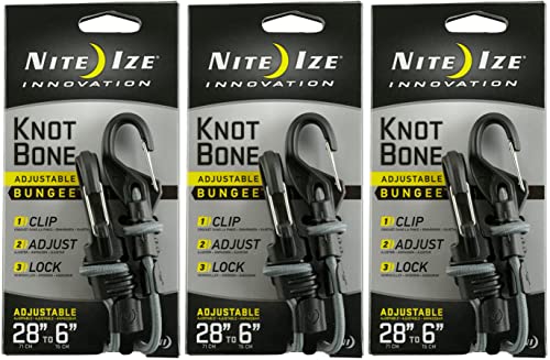Nite Ize Kbb5-03-01 Size 5 Knotbone Adjustable Bungee