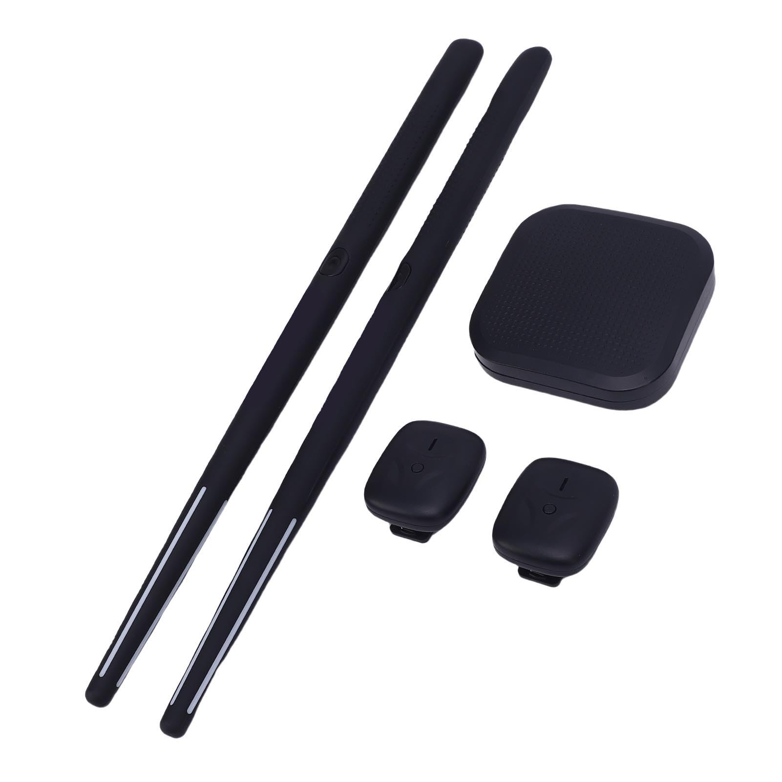 Greensen Kit Di Tamburi Elettrici Aria Rgb Illuminato, Batteria Elettronica Professionale Silenziosa Per Adulti E Principianti, Pelli Mesh Sensibili, Usb/Midi, Regalo Di Compleanno Per Batteristi