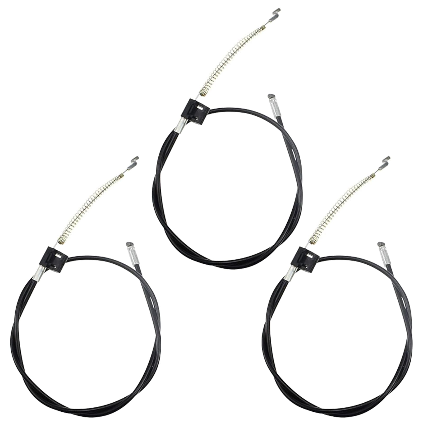 BlueXP 3 Piece Durable Lever Replacement Cable Recliner Cable 96cm Replacement Parts Armchair for Loungers Sofas, Armchairs - Black