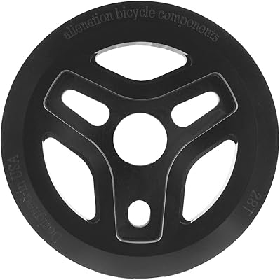 Alienation Starship Chainring 28t 1pc/3pc 1/2in x 1/8in Steel Black BMX Bike