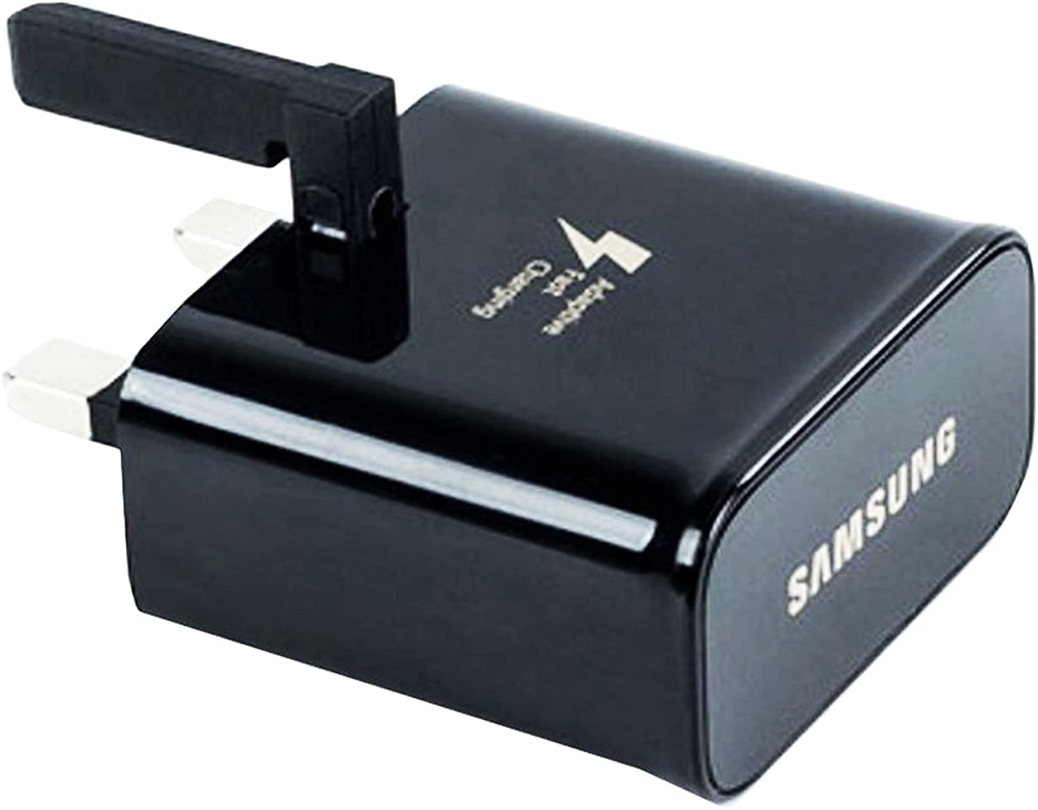 Izkan2A Fast Adaptive Mains Wall Charger Adapter Plug For Samsung S20, S10,A3(2017),A5(2017), A7(2017) A8(2018) and Compatible to All Other Samsung USB Type C Devices (Black (EP-TA20UBE))