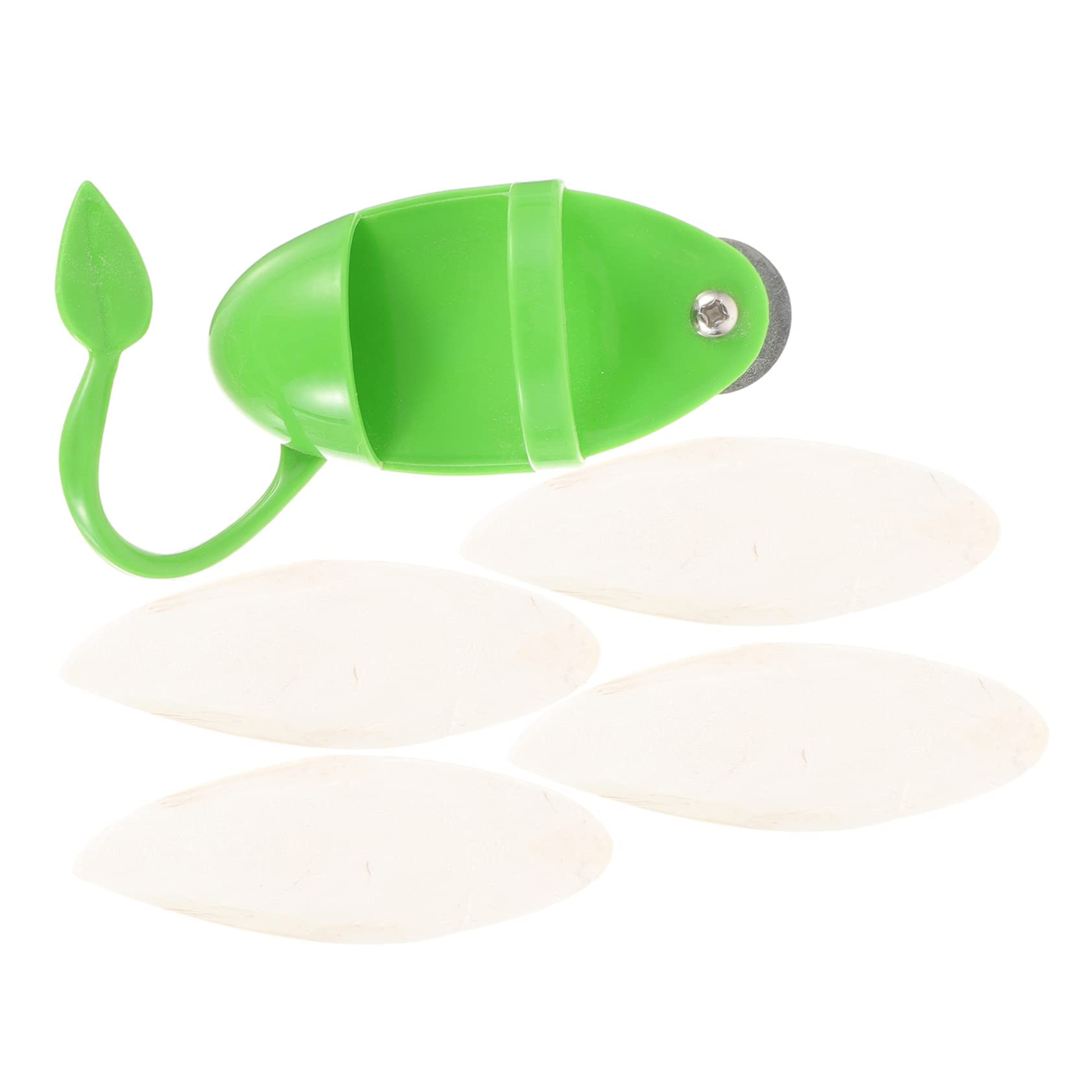5 Juegos Soporte de Comida para Loros Soporte de alimentación de Jaula de pájaros Sepia para Jaula pájaros Comida Juguete comedero para cacatúas Suministros para Mascotas Kisangel