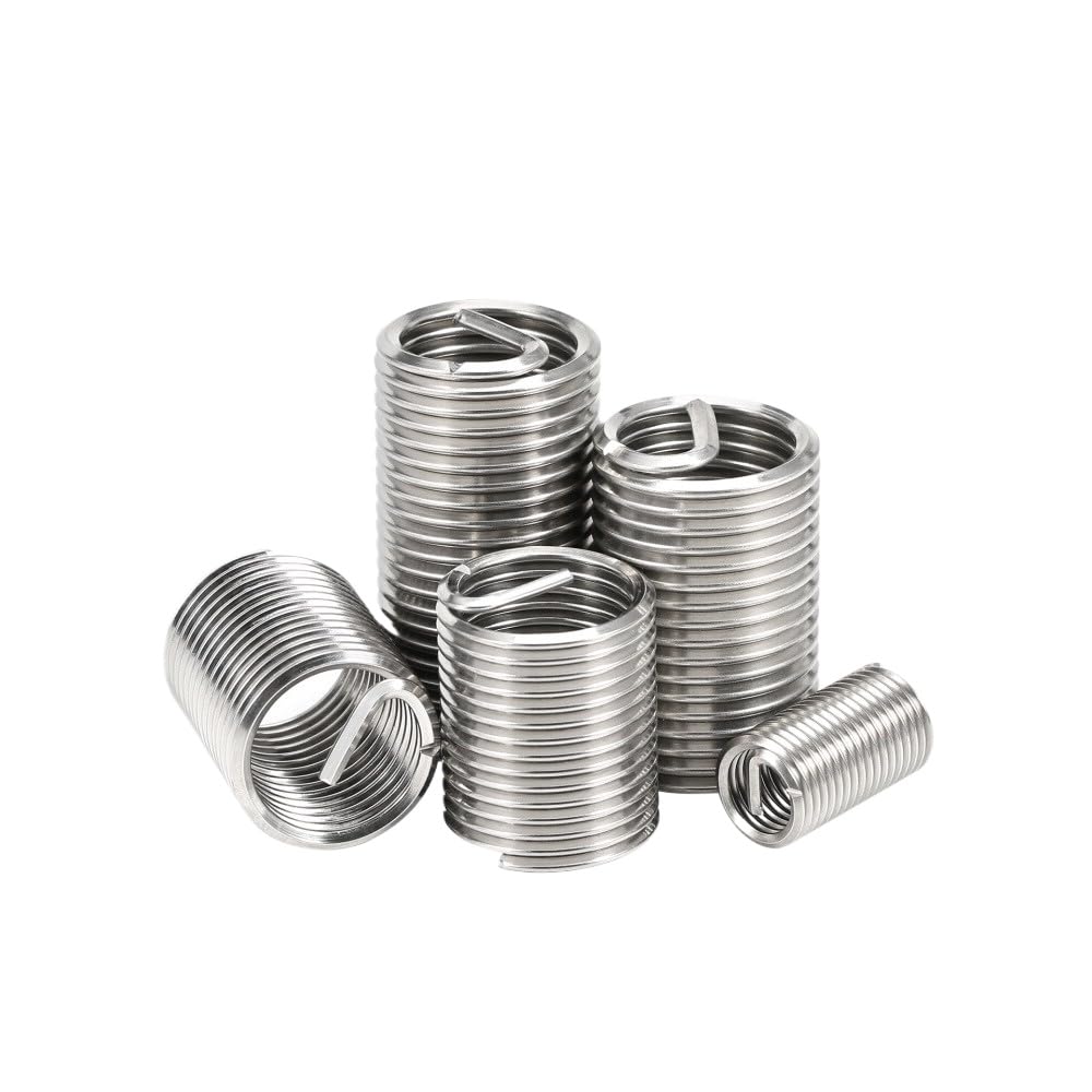 Inserto filettato a spirale in acciaio inossidabile SS304 - Soluzione di riparazione metrica da M7 a M20(50 M10x1.25x3D)